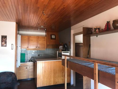 Kuchyňa alebo kuchynka v ubytovaní Appartement 2 pieces LE SAPPORO