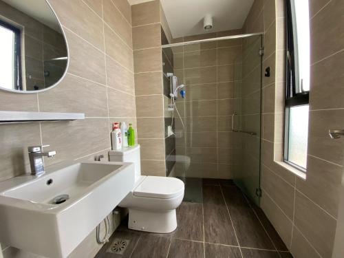 Phòng tắm tại Cloud 9 Suite - Midhills Genting Highland