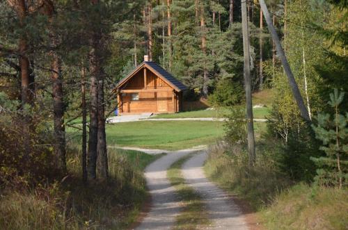 Příroda nedaleko prázdninového domu