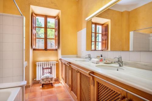 Kúpeľňa v ubytovaní Casa Can Pauma