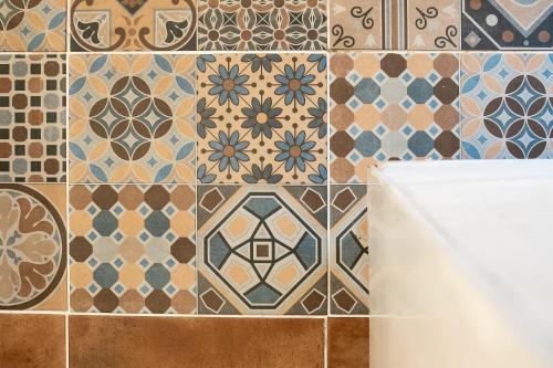A bathroom at Casa Po