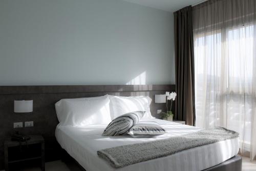 Katil atau katil-katil dalam bilik di Blu Arena Hotel