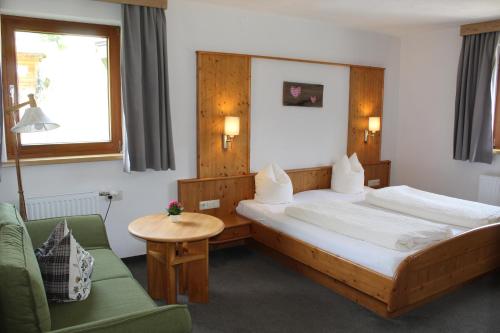 Postelja oz. postelje v sobi nastanitve Berghof