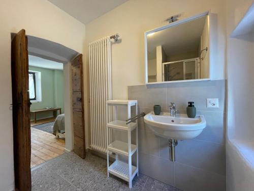Bilik mandi di Osteria Centrale - B&B