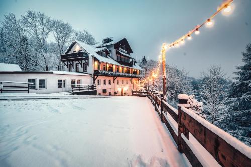 Villa Fortuna v zimě