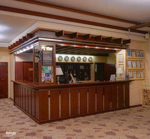 Lounge nebo bar v ubytování Asia Tashkent Hotel