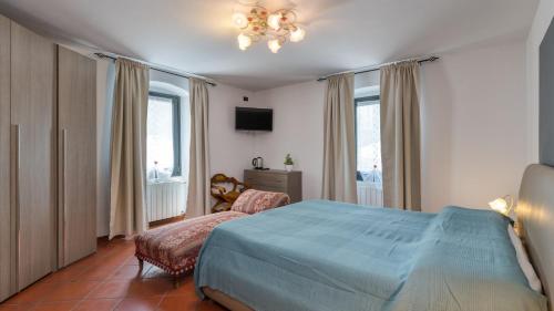 Postel nebo postele na pokoji v ubytování B&B laWanda