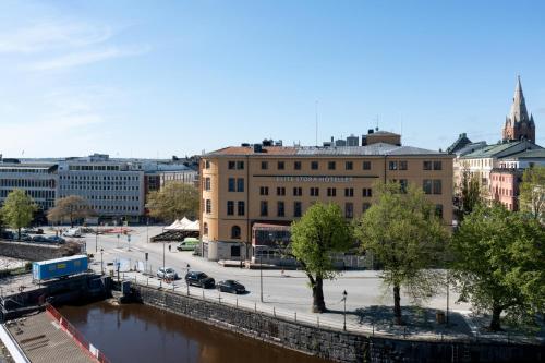 Nespecifikovaný výhled na destinaci Örebro nebo výhled na město při pohledu z hotelu
