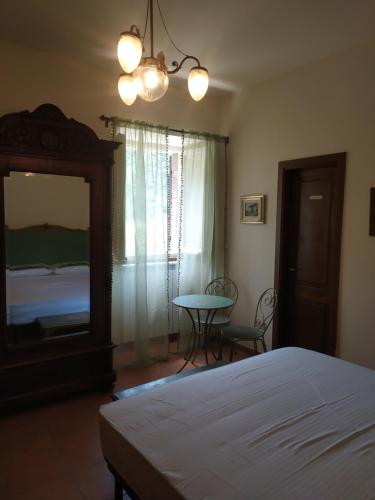 Postel nebo postele na pokoji v ubytování Camere le cascatelle