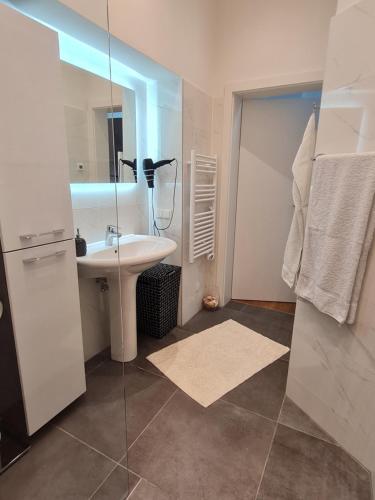 Un baño de Apartmenthaus Gratzer