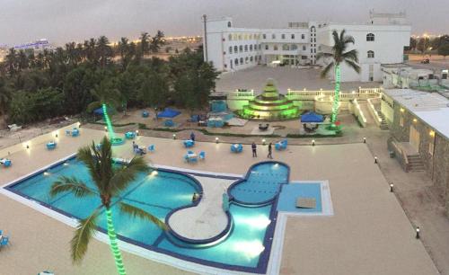 Bazén v ubytování Al Jabal Hotel nebo v jeho okolí