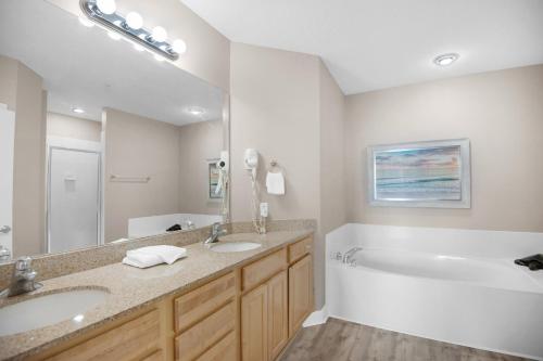 Koupelna v ubytování Grandview East 1602