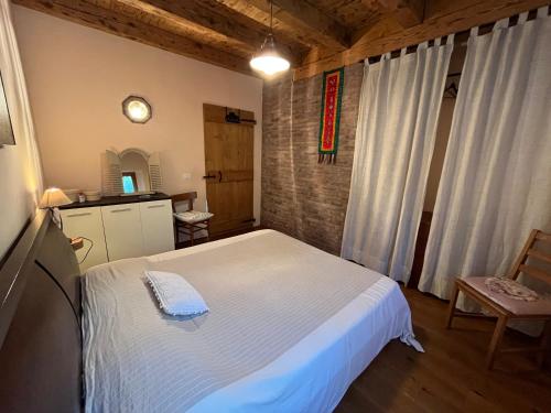 Posteľ alebo postele v izbe v ubytovaní Fuga dalla città a due passi da Venezia