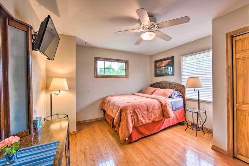A bed or beds in a room at Harrisburg Family Home Less Than 7 Miles to Hersheypark!