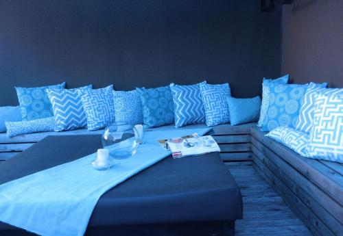Χώρος καθιστικού στο Defensa 821 Bed and Breakfast