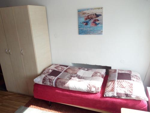 Apartmán Zlínにあるベッド
