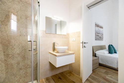 Koupelna v ubytování Appartamento in Salento