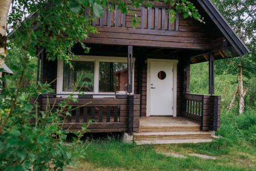 Zahrada ubytování Abisko Mountain Lodge