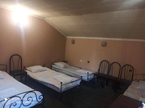 Postel nebo postele na pokoji v ubytování Ararat
