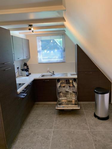 Kuchyň nebo kuchyňský kout v ubytování Maison Napoleon
