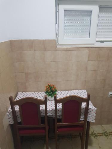 Χώρος καθιστικού στο Sobe i apartmani Marović