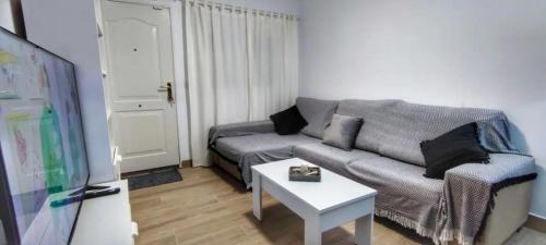 Posezení v ubytování Planta baja en Barrio pesquero de Santa Lucia