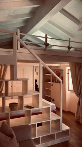 Χώρος καθιστικού στο Casa vacanze La Villetta tra Cinque Terre e Versilia