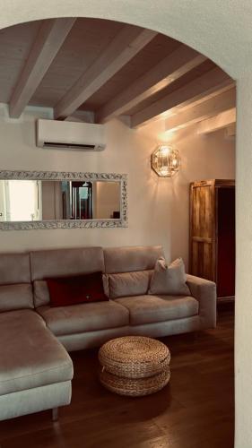 Χώρος καθιστικού στο Casa vacanze La Villetta tra Cinque Terre e Versilia