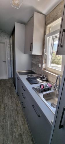 Una cocina o cocineta en Amarok