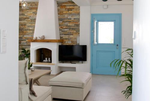 TV a/nebo společenská místnost v ubytování Ad Astra Residence
