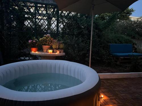 Superbe appartement avec jacuzzi avec jardin privé photo 23