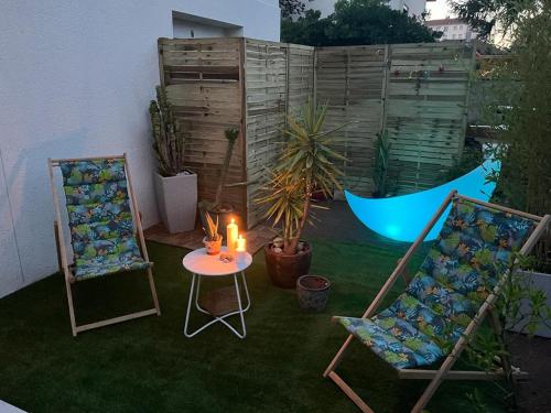 Superbe appartement avec jacuzzi avec jardin privé photo 11