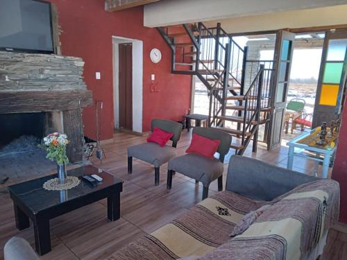 Гостиная зона в Casa de Campo Finca La Angelita