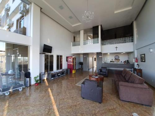 Χώρος καθιστικού στο HOTEL MARTELLO