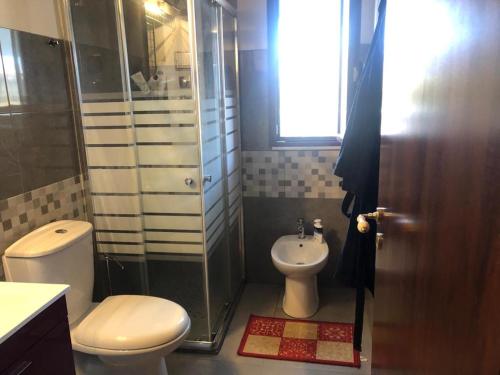 A bathroom at Villetta Due Palme - vicino GIARDINI NAXOS -