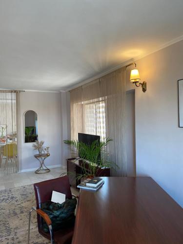 Χώρος καθιστικού στο Victoriei Deluxe Suites