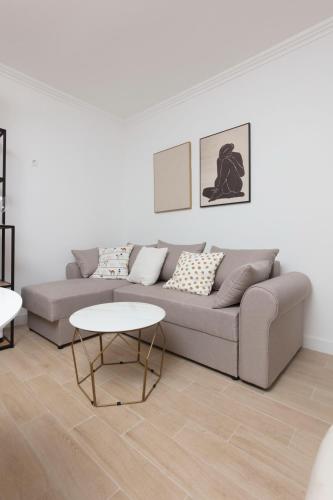 Zona de estar de Spring Apartment