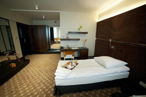 Katil atau katil-katil dalam bilik di Hotel Martina