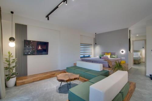 Televisyen dan/atau pusat hiburan di Selin Luxury Residences