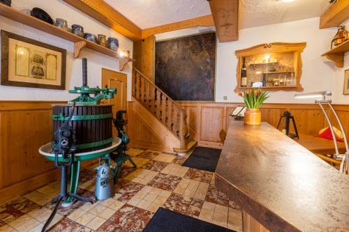 Una cocina o cocineta en Zur Lindenau
