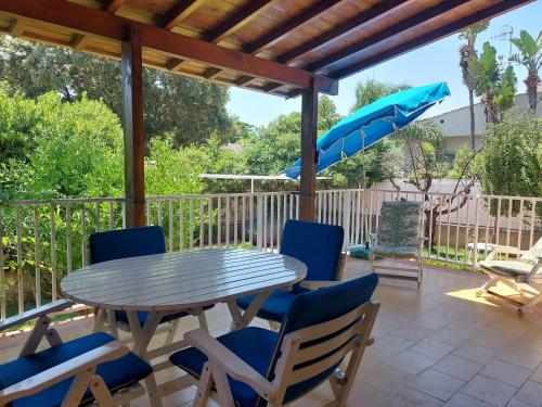 A balcony or terrace at I love Mondello