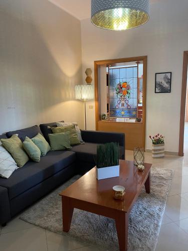 Posezení v ubytování Arcobaleno Home