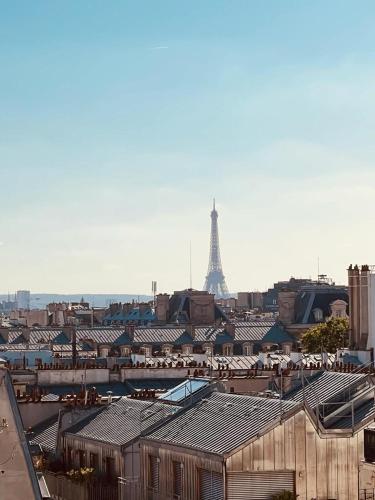 Studio vue Paris - Quartier Canal Saint-Martin