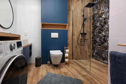 Ένα μπάνιο στο Morskie Apartamenty Balticus