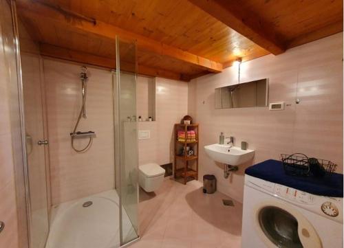 Ένα μπάνιο στο Apartman Onaon