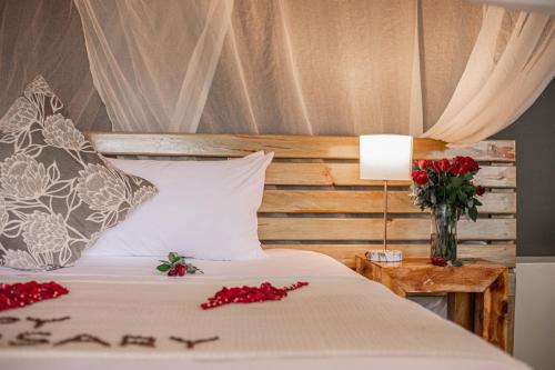 Cama o camas de una habitación en Adrift River Club