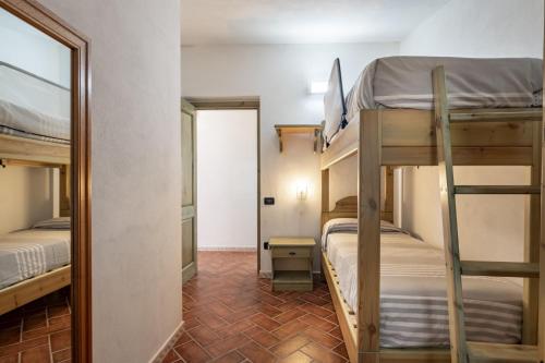Katil dua tingkat atau katil-katil dua tingkat dalam bilik di Villino Filieri