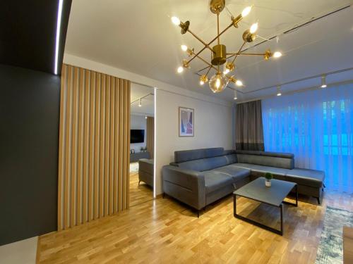 Et opholdsområde på New Concept including garage