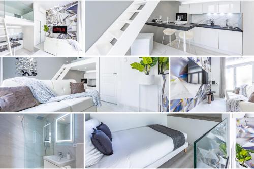 Ванная комната в Le Diamant - Appart'Hôtel SPA - Clim - Melina & Alfred Agen