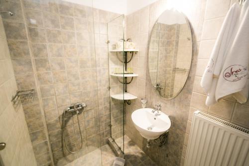 Koupelna v ubytování Guesthouse Iris